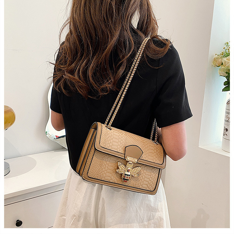 Vintage Style Style Square Shape Medium Size Women's Medium All Seasons Pu Leather Vintage Style Shoulder Bag