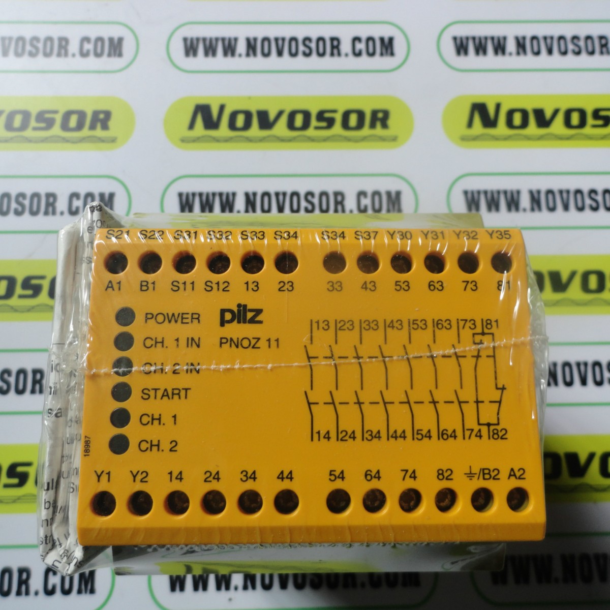 PNOZ 11 24VAC/DC 774080  PILZ 继电器