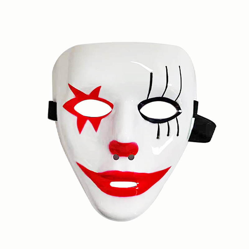 Máscara pintada de hip-hop, hombre y mujer, cara completa, hip-hop, bailarín enmascarado, baile de fantasmas, venganza, vestido de baile callejero