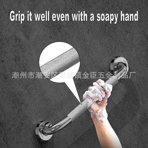 Bathroom handrails for the elderly anti-slip handrails mesh knurled handrails stainless steel 304 handrails for disabled people cross-border