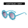 Children's fashionable cute multicoloured sunglasses solar-powered suitable for men and women, glasses, city style