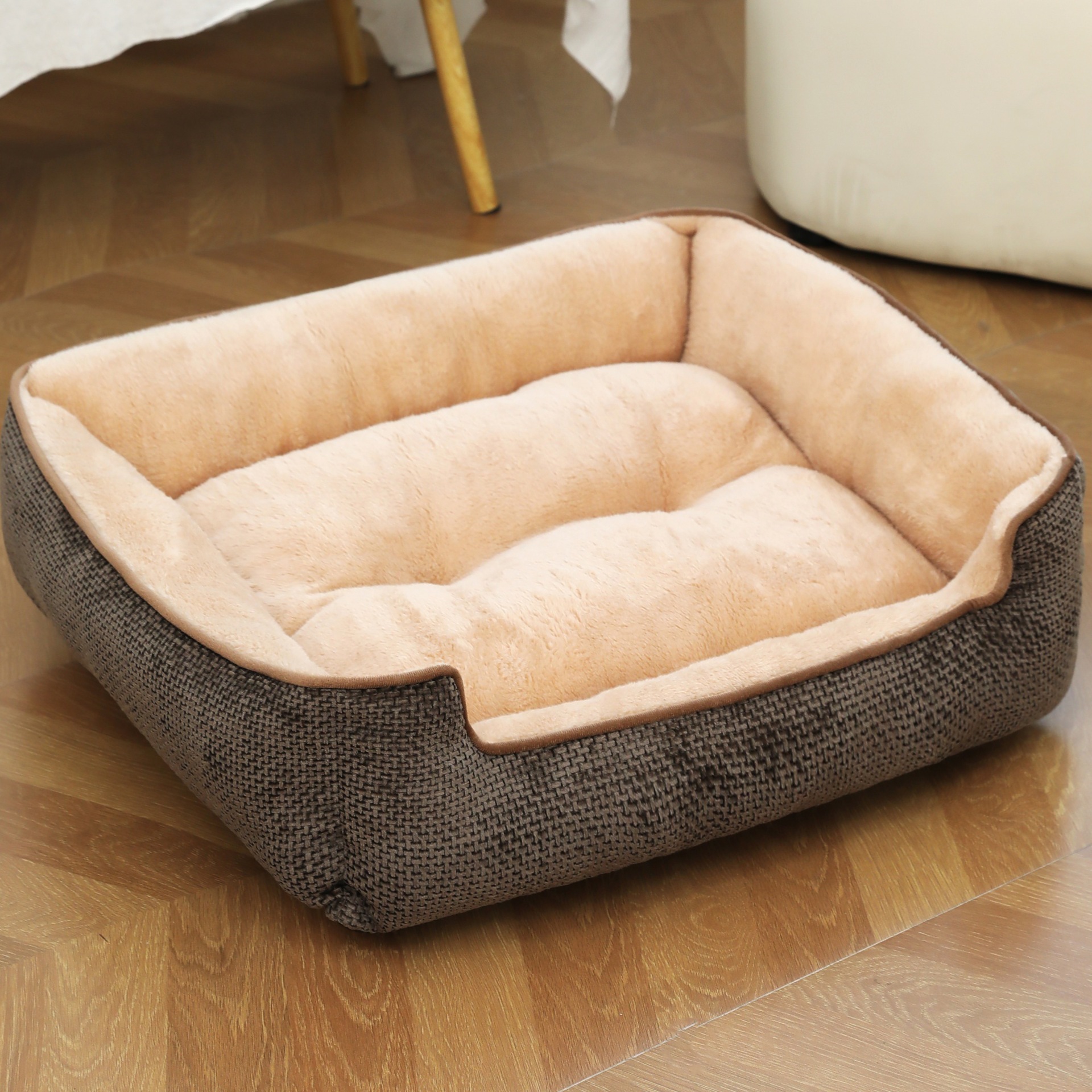 Cama para mascotas transfronteriza tela para perrera cuadrada Estera universal para perros Estera a prueba de humedad y resistente a la suciedad para gatos Estera rectangular para mascotas