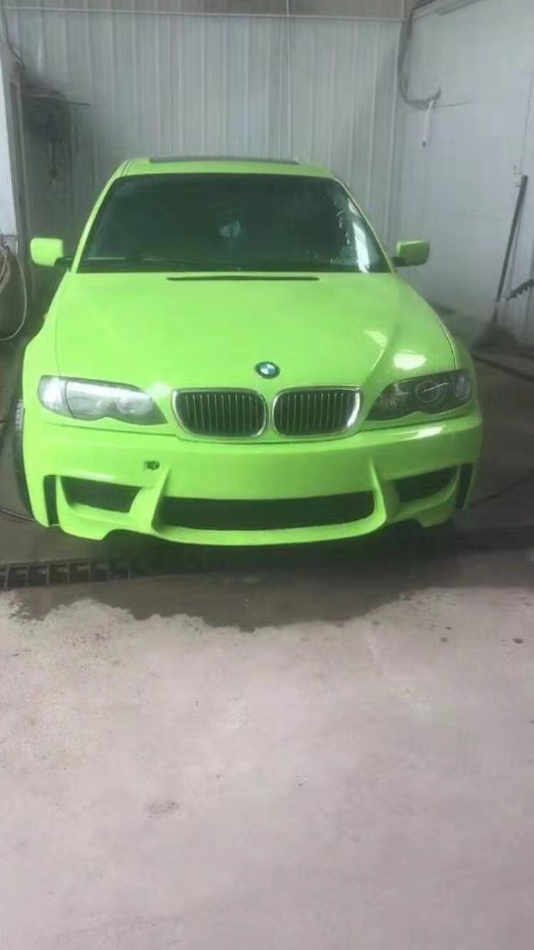 Suitable for BMW 3 Series E46, for modifying the front and rear bumpers and adding a full body kit