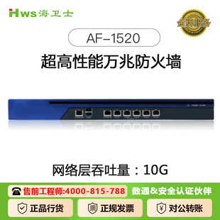 Deep Convinced AF-1520 Ultra High Performance 10 Gigabit New Inventory Firewall AF-1000-B1510