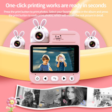 跨境专供新款3.0高清儿童拍立得可拍照 可视频可打印数码照相机