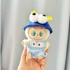Blue Big Eye Hat+Pet Pen Band Pants Penguin