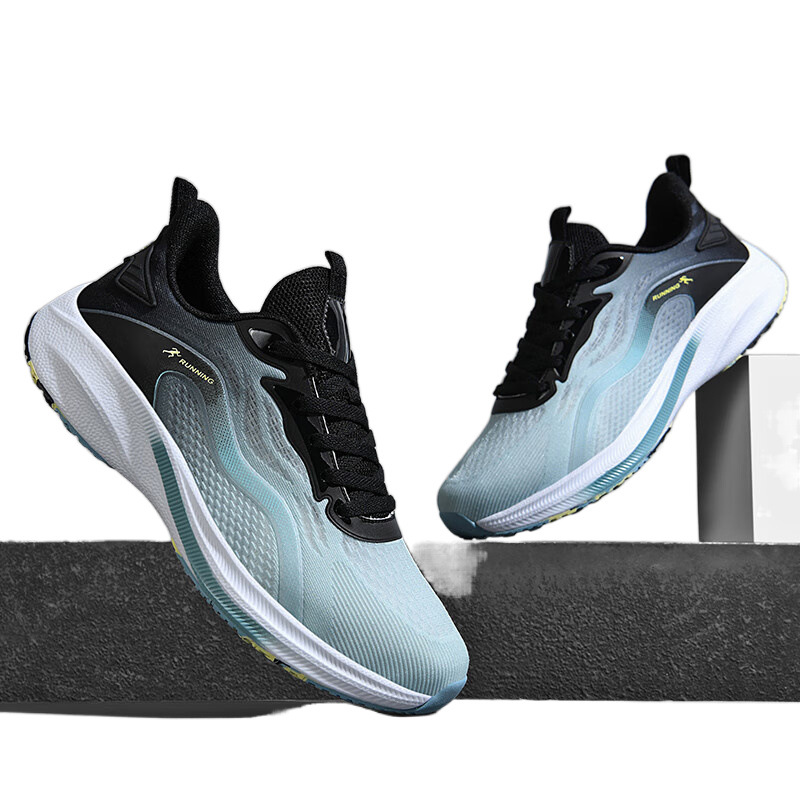 Zapatos para correr con amortiguación ultraligeros, zapatos deportivos de prueba física de pista y campo, estudiantes masculinos 46 yardas 47 extragrandes 48 zapatos de salto de cuerda