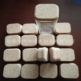 Large Cork glass Cork square Cork square Cork glass jar sealing plug Xuzhou Cork