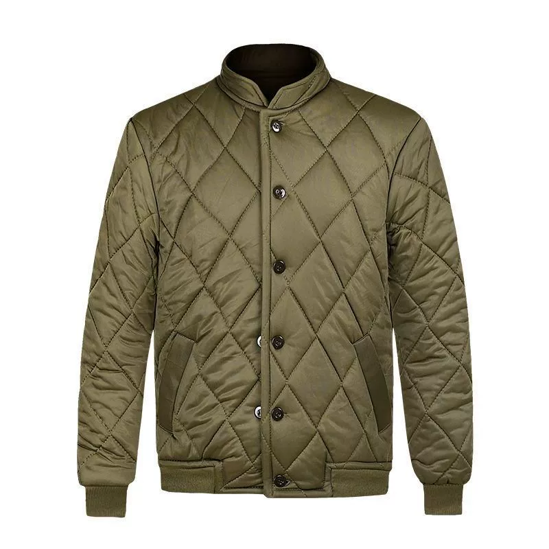 Охранная хлопчатобумажная куртка зимой теплая рабочая одежда