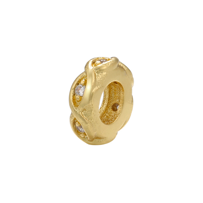 4g Weight Copper Material Plating Design White, Gold Color Copper 2
