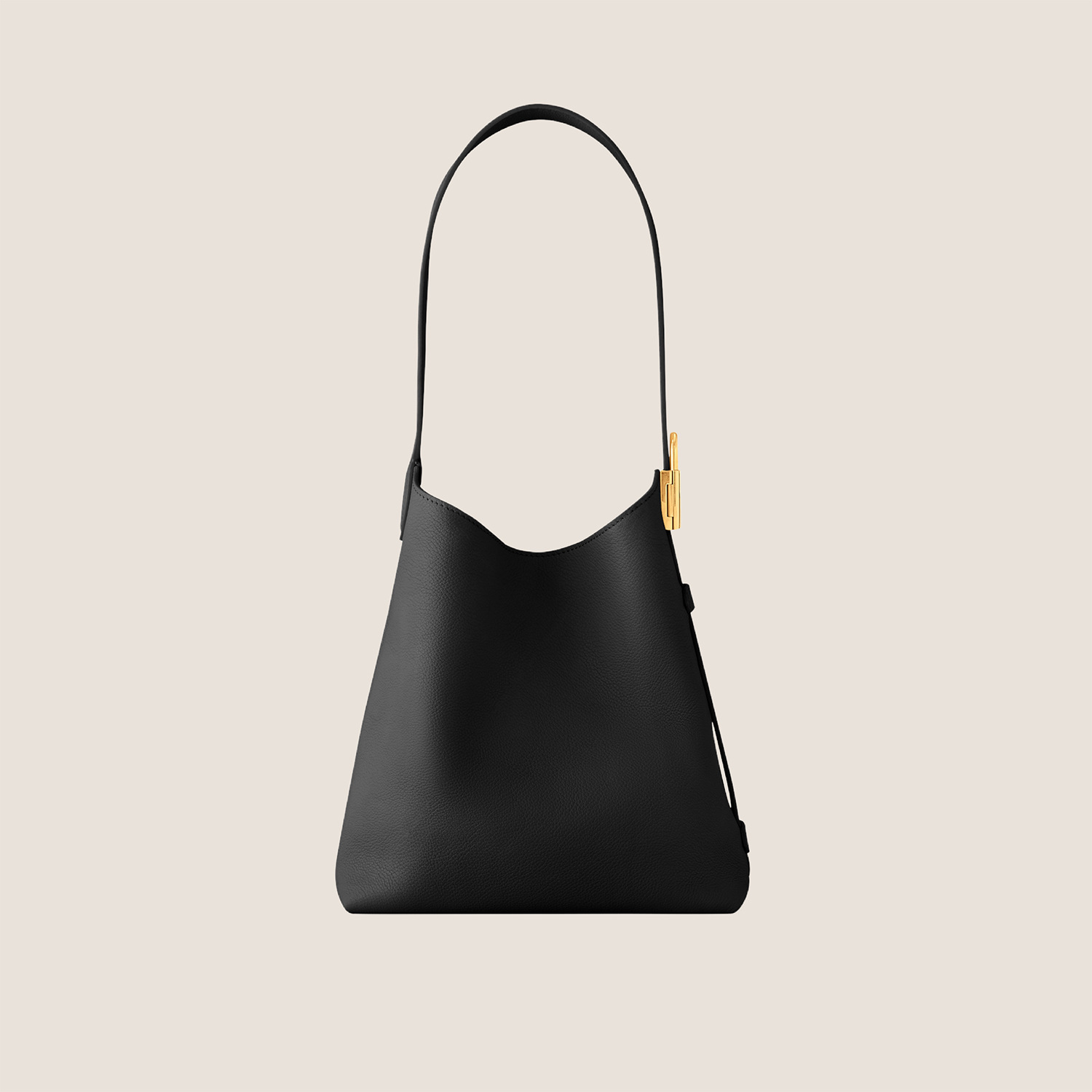 Genuine Leather Tote Bag for Women, Large Capacity Shoulder & Crossbody Bucket Bag, Lazy Style HOBO Bag, Soft Leather Commuter Bag - Thumbnail 3