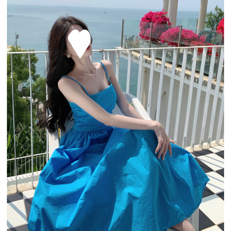 파란색