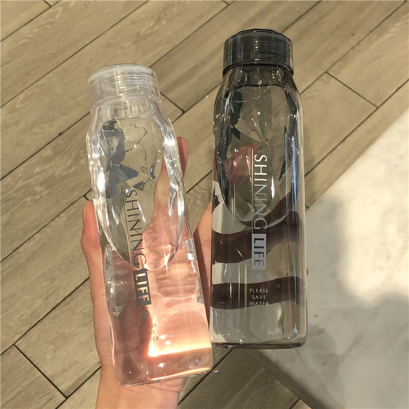 大容量水杯男女學生運動便攜塑料杯子簡約夏天夏季ins網紅隨手杯