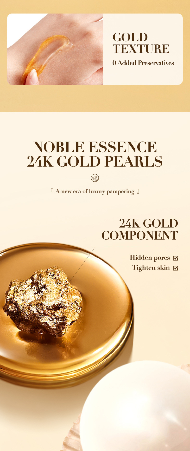 SADOER All Golden Pearl Collagen Whitening&Moisturizing Skin Rejuvenating essence_voghion.com