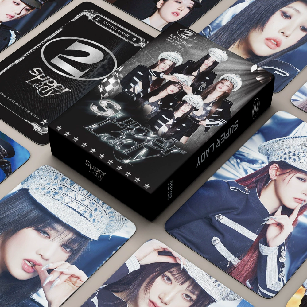 KPOP LOMO фото-карточки набор 55 шт. DIY, 5,7×8,7 см — поддержка IVE
