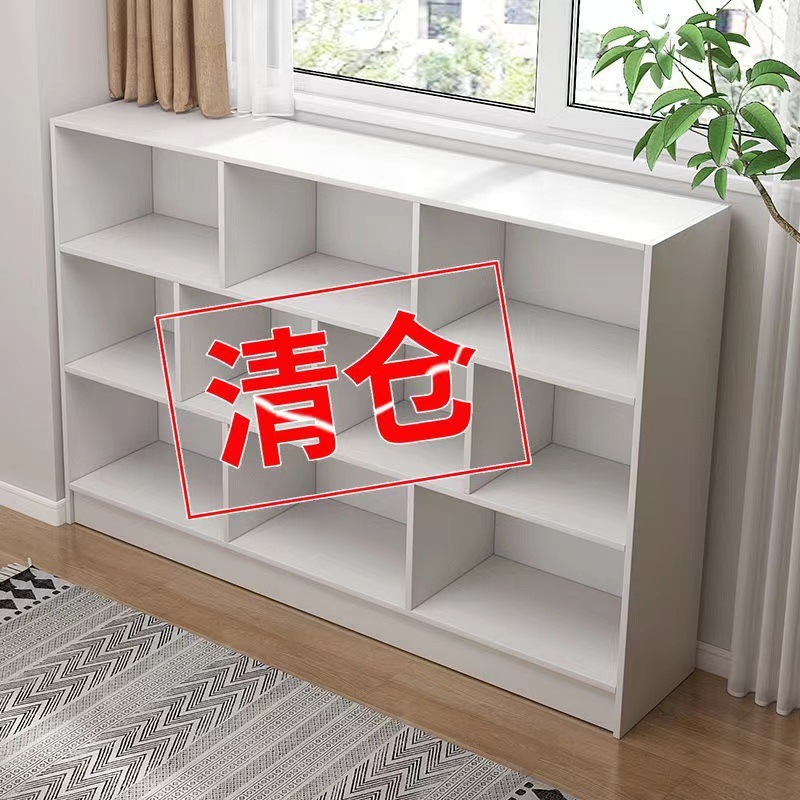 Living Room Low Bookcase Floor-Standing Storage Rack Student Home Storage Toy Storage Rack Simple Bookshelf Picture Book