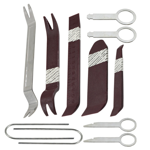 Wholesale car audio tools 12/4 piece set, thick version, installation and removal tools, sound insulation modification door panel, hump panel, clip remover