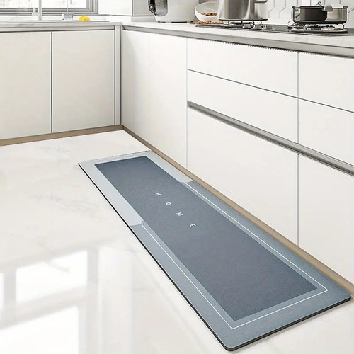 Custom-made Diatomaceous Earth Floor Mat—Kitchen, Absorbent & Oil-Repellent, Easy-to-Clean Entrance Doormat with Non-Slip Design