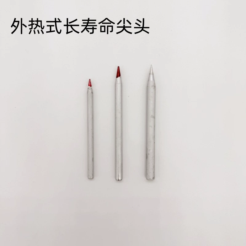 Внешняя тепловая долгая жизнь Матовая остроконечная плоская головка колена электрическая паяльника сварочная насадка прочная 30W/40W/60W