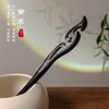 Chinese hairpin with tassels, Hanfu, advanced hairgrip, Chinese style, orchid, high-quality style