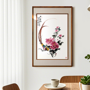 Entrance Hanging Paintings Add to the Beauty of the Living Room Sofa Background Wall Decoration Entrance Paintings Calligraphy and Painting Office Flower and Bird Paintings Restaurant