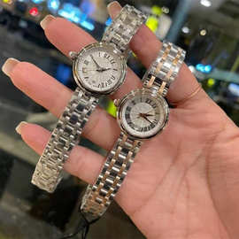 天家嘉丽小美人微商跨境代发罗马石英机芯钢带女款手表外贸厂家批