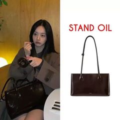 韩国小众stand新款长柄托特包手提单肩腋下包大容量高级感女包