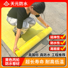 EVA聚乙烯丙纶防水卷材浴室地下室屋顶防水卷材聚乙烯丙纶布防水