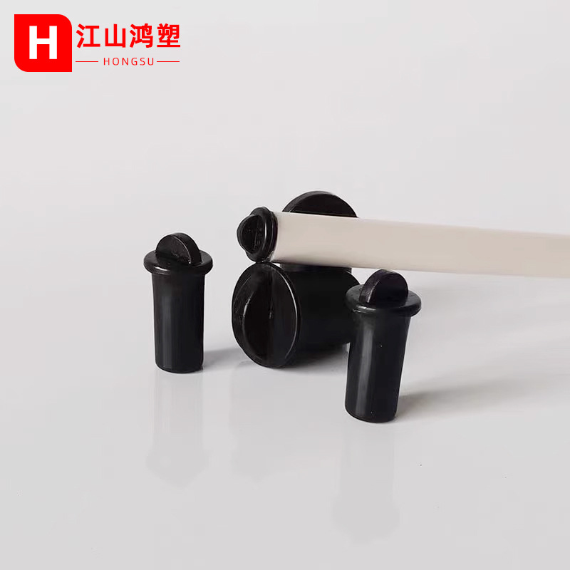 Línea de PE tapón de tubería 20 25 32 Tapón Protector cónico hueco tapón de goma impermeable a prueba de polvo tubo suave enchufe