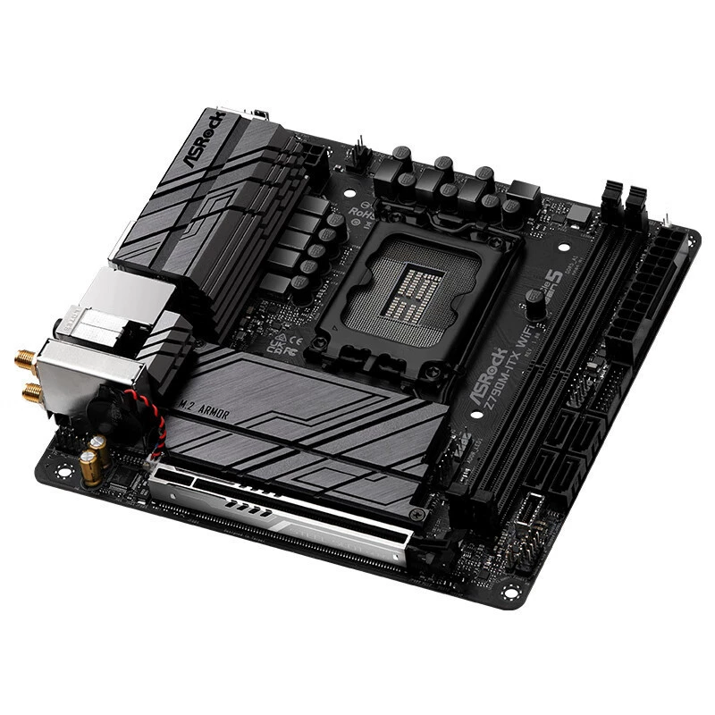 Подходит для Intel Huahua Z790M-ITX WIFI6 мини-плата поддерживает 13 поколение CPU DDR5