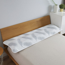 BG54双人长枕巾纯棉枕头巾全棉枕垫加厚纱布1.2米1.5m1.8加长款一