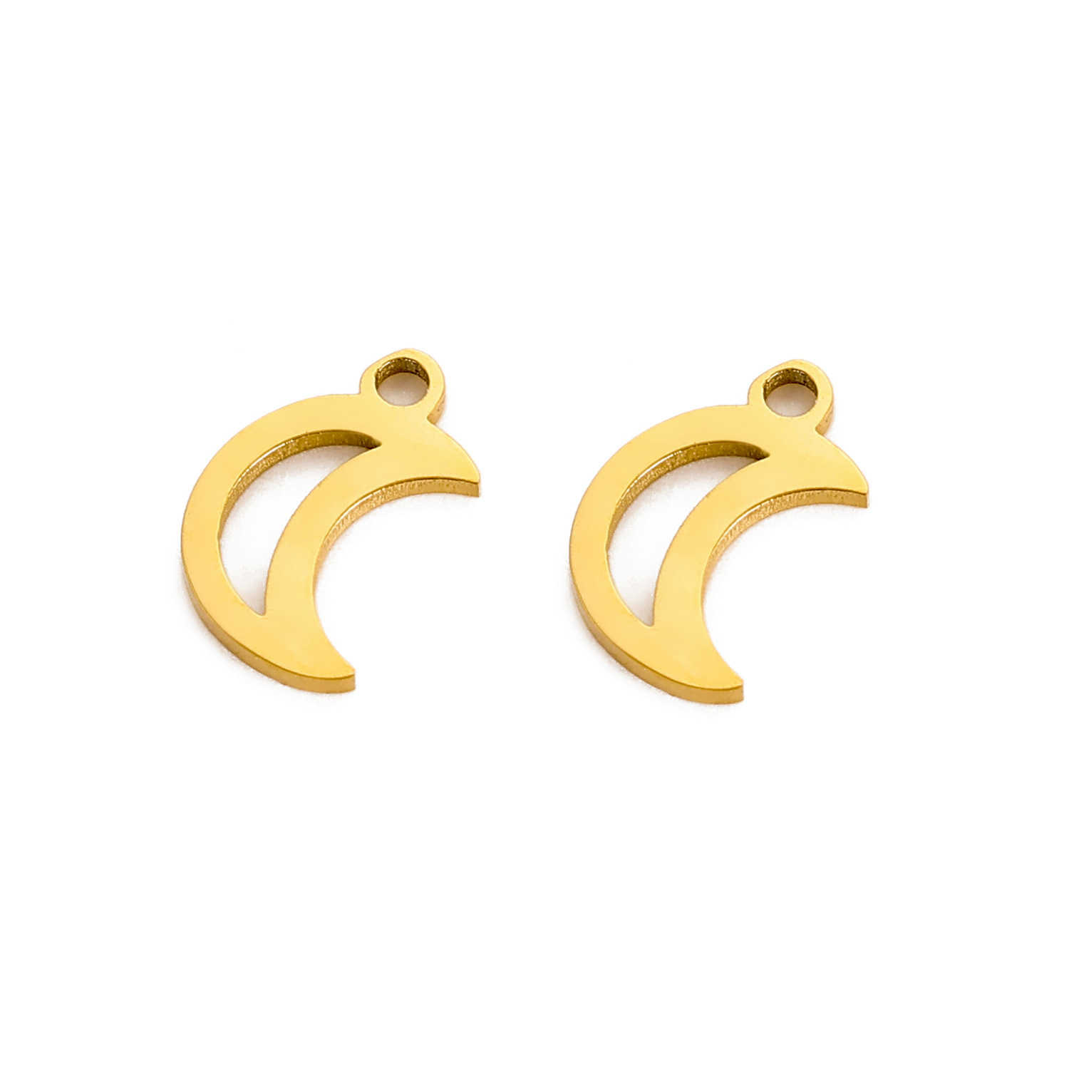 2g Weight Pendant, Chain Jewelry Making Type 20 * 23mm Jewelry Making Size DIY Jewelry Accessories Classification 1 Piece Quantity 304 Stainless Steel Material Star, Moon Pattern Plating Design Simple Style Style 1 Piece 20 * 23mm 304 Stainless Steel Star Moon Pendant Chain 4