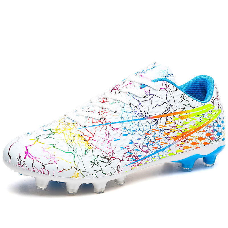 Fábrica directa Cromesi zapatos de fútbol clavos de la Copa del Mundo estudiantes adultos niños y niñas zapatos de entrenamiento AG clavos