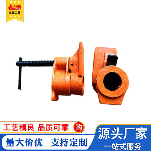 Abrazadera de tubería de agua al por mayor de fábrica abrazadera de conexión abrazadera de tubería regular abrazadera de tubería fija abrazadera de tubería de 1 pulgada