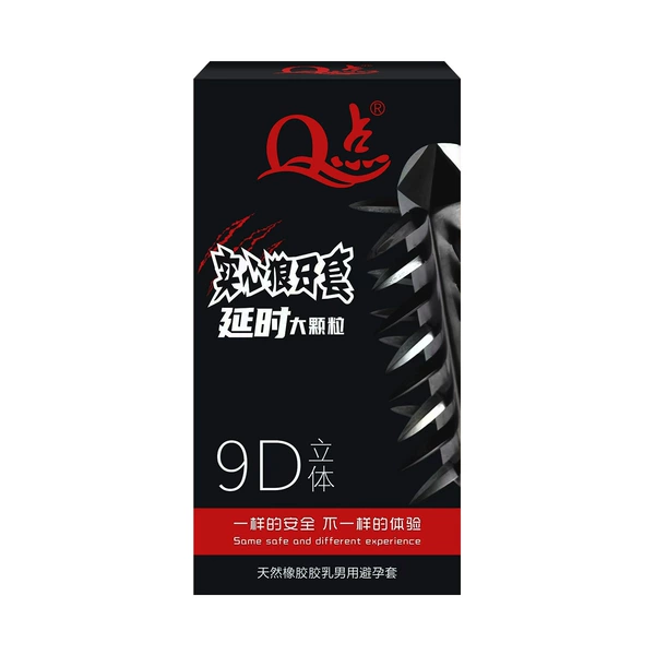 9D Wolf Teeth Large Grains [1 Box 12 Pack]