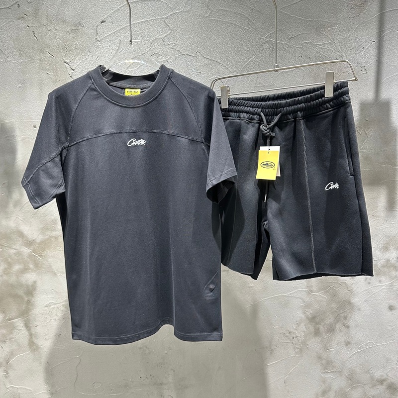 Corteiz Alcatraz Set 2-Piece Black