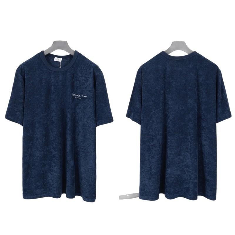 スポットハイバージョン Dijia S25 夏新作刺繍プリント Djia 高級トレンドシリーズカジュアル男女半袖 Tシャツ|undefined