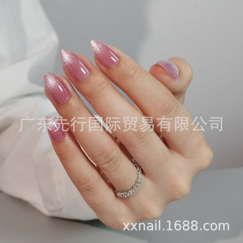 32Pcs Nails Gel Handmade Cat Eye Soft Nails Finished Fake Nails Press-On Nail Art Patch Wearable Nail Patch 32Pcs Nails Gel Handmade Cat Eye Soft Nails Finished Fake Nails Press-On Nail Art Patch Wearable Nail Patch