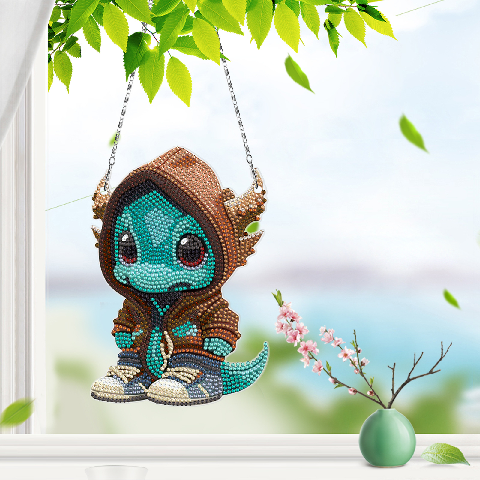 Diamante pintura de guirlandas DIY perimetral Diamante pintura de nuevo anillo 5D perforación bordada pintura decorativa puede ser distribuida al por mayor