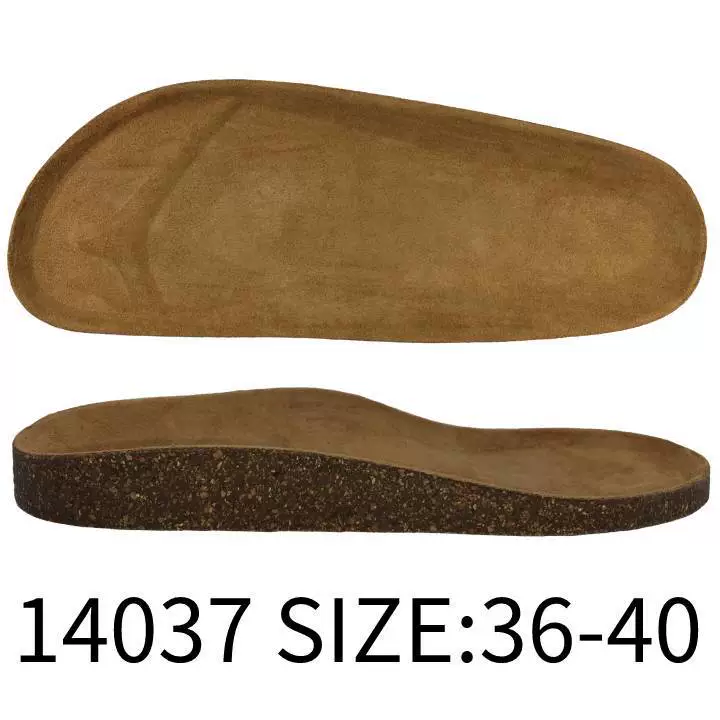 Корковая подошва, резиновая подошва для обуви