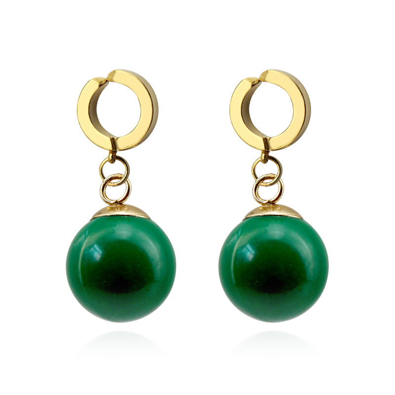 Anime Merchandise Super Saiyan Cosplay Earrings Chalcedony Pendant Foreign Trade Dropshipping Potara Anime Merchandise Super Saiyan Cosplay Earrings Chalcedony Pendant Foreign Trade Dropshipping Potara