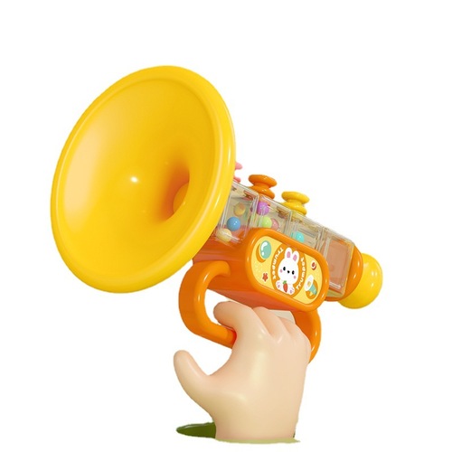 Children's trumpet whistle instrument exercise language development toys blowing music baby mini harmonica vital capacity