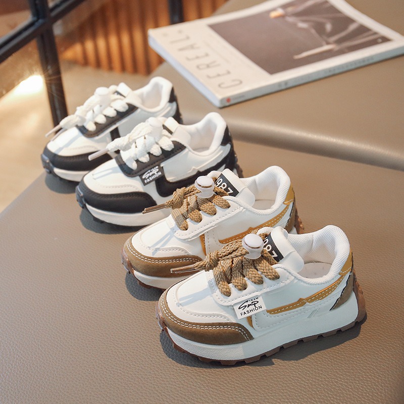 2026 primavera zapatos deportivos para niños con tela transpirable zapatos casuales para niños pequeños y medianos zapatos para niños pequeños zapatos de onda para niños y niñas