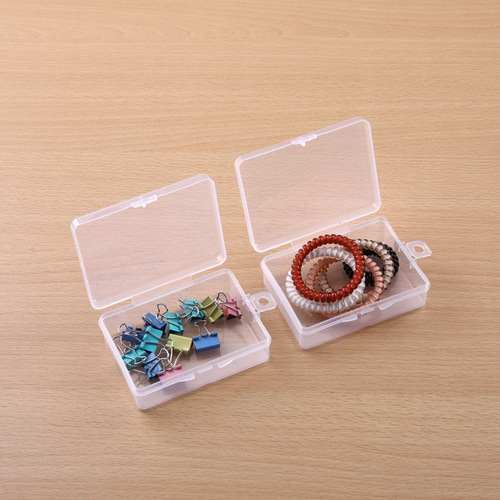 PP透明空盒有盖塑料样品盒饰品电子元器件包装盒子渔具刷具收纳盒