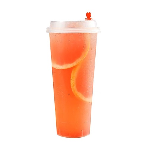 Customized disposable milk tea cup 90 caliber frosted injection cup cold drink cup juice drink packaging cup printing wholesale