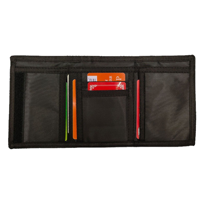 European and American Style Folding Men's Wallet, Bank Card Storage Zipper Bag, Long Style, 70% off Gift Zipper Pouch, Ticket Holder