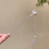 21# лотос, двойная тыква, кисточка — серебристый