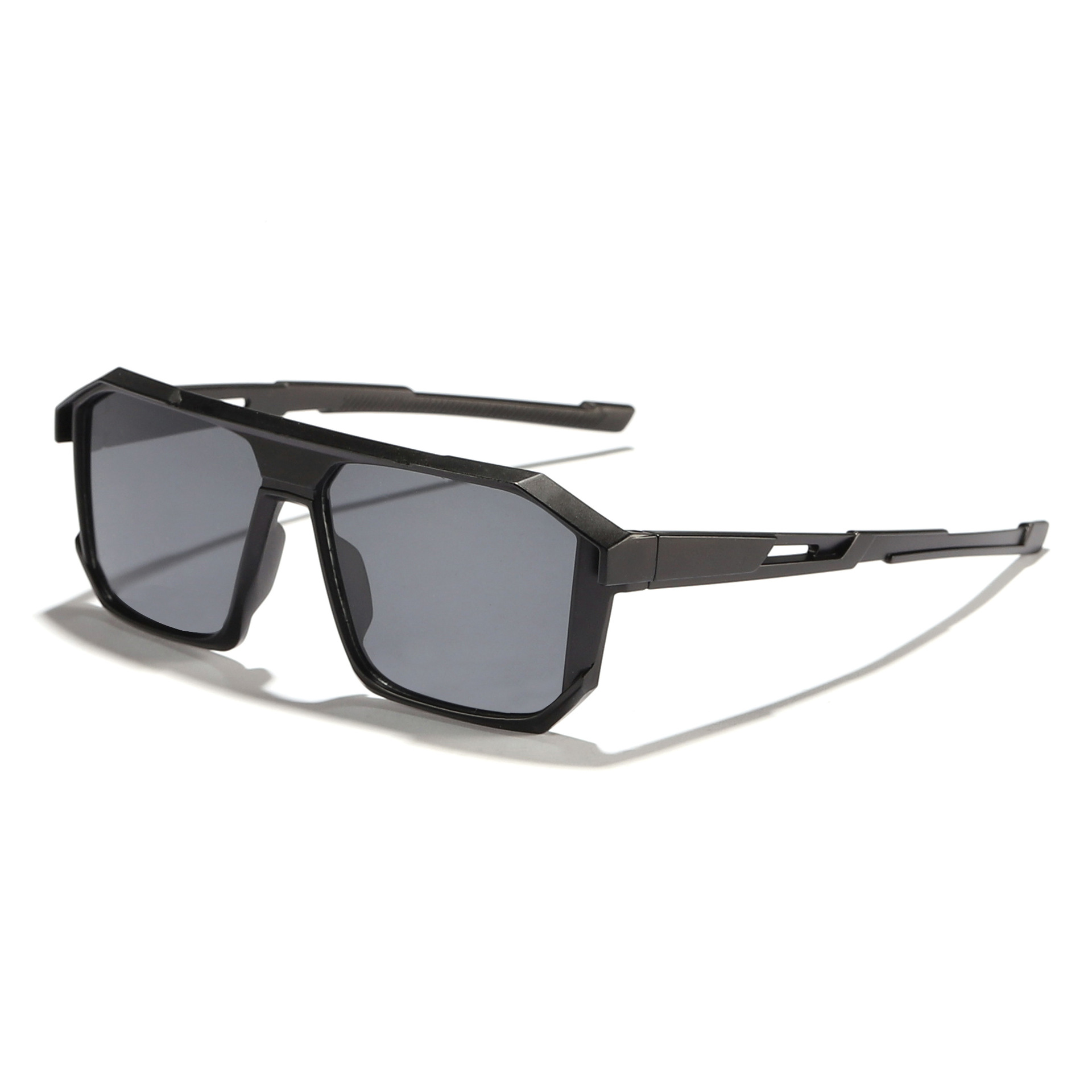 2024 nuevas gafas de sol deportivas con espejo rectangular transfronterizo para hombres y mujeres, gafas de sol de colores para ciclismo al aire libre