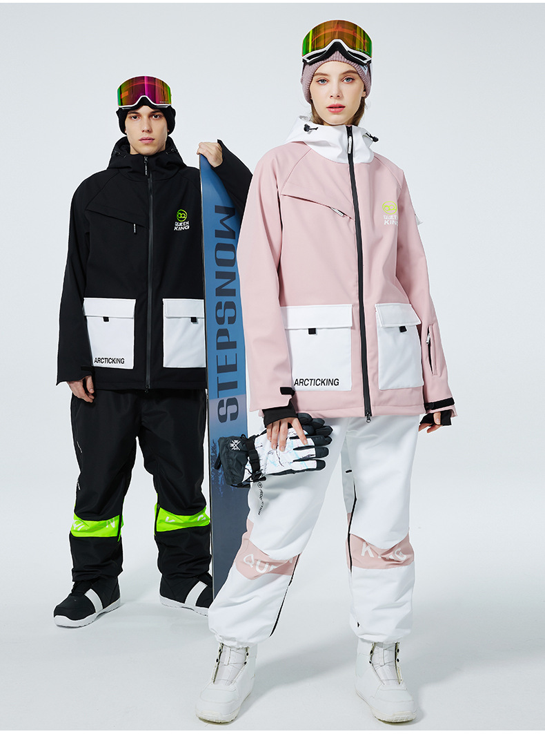 Herren Skianzug Set Warm Und Dick Für Snowboard Und Ski_voghion.com