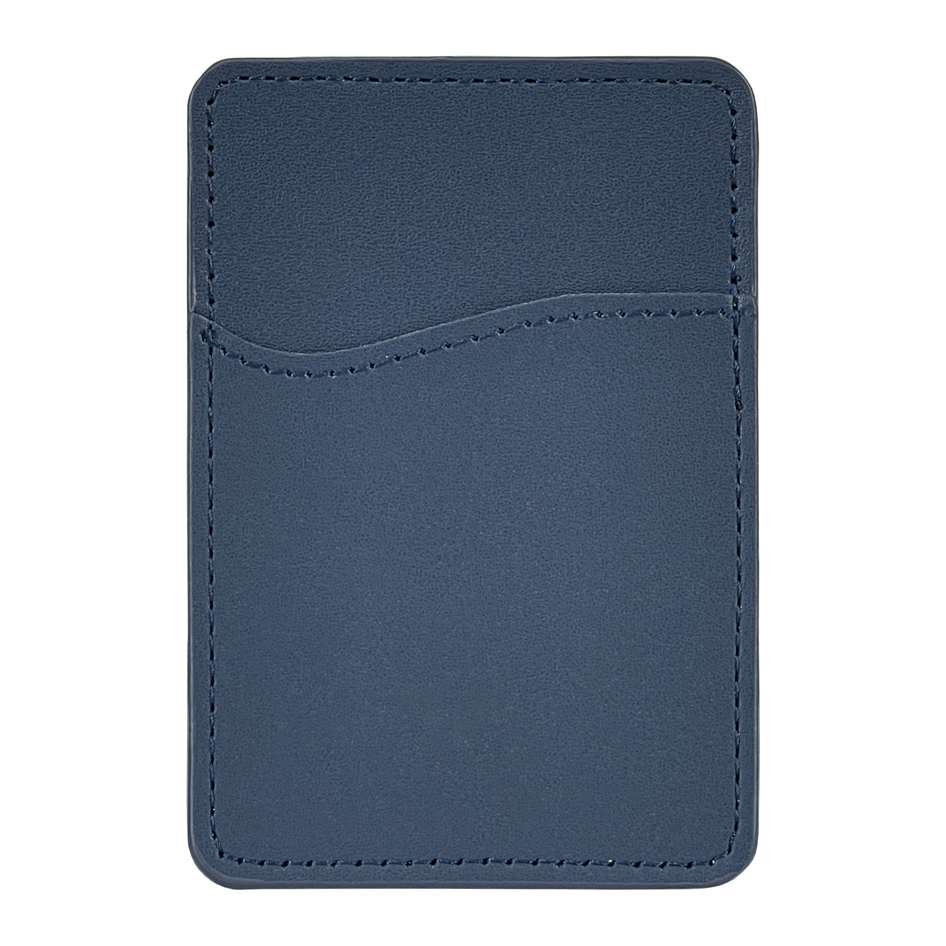 Suministro directo de fábrica, funda para tarjeta trasera de teléfono móvil, cuero PU, LOGOTIPO imprimible, adecuado para impresión UV, serigrafía, impresión en relieve